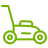 Lawn mowing icon representing Garden Guys' professional garden maintenance services in Knysna.